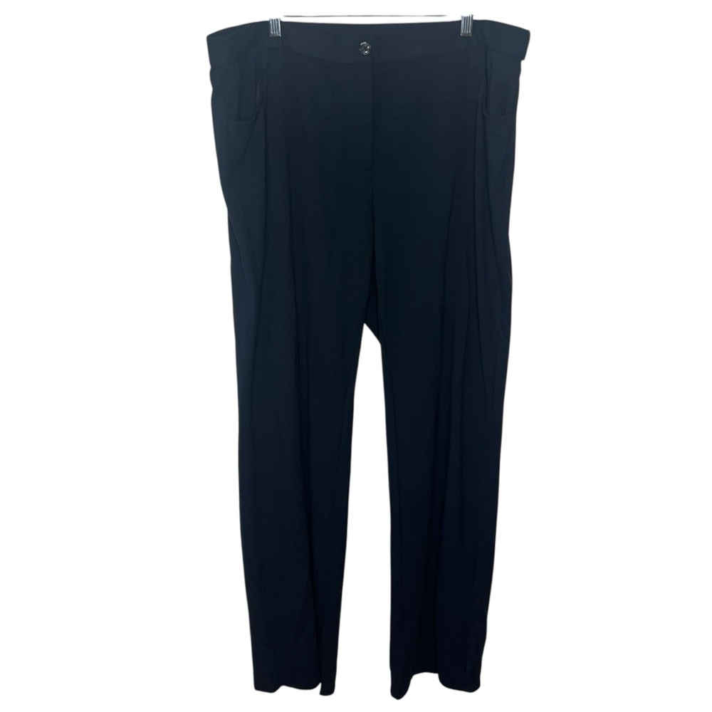 NWT J. Jill Wearever Collection Double-Face Jersey-Knit Trouser Womens 3X